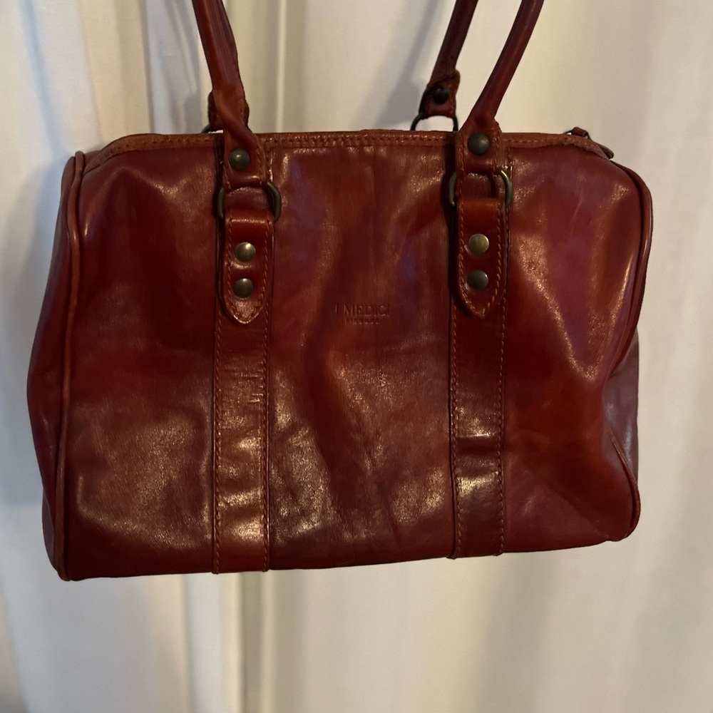 Italian leather Medici purse